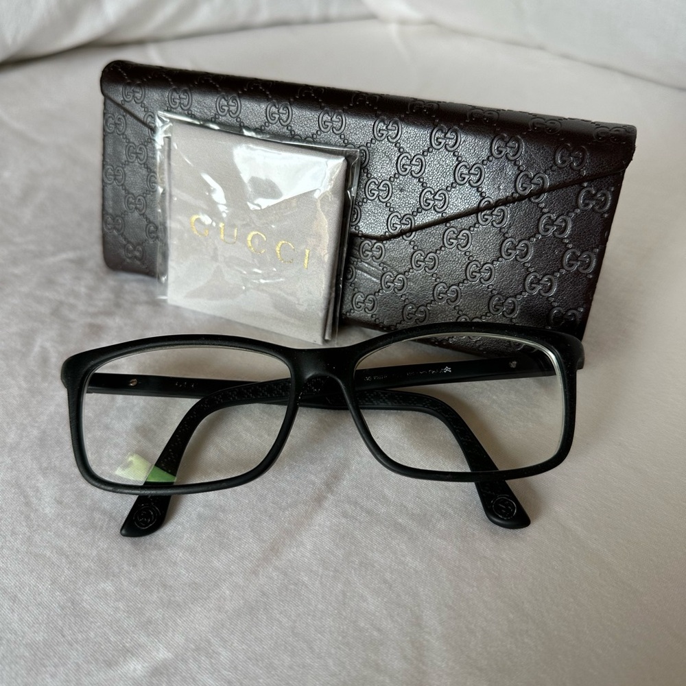 Gucci Black Glasses Frame